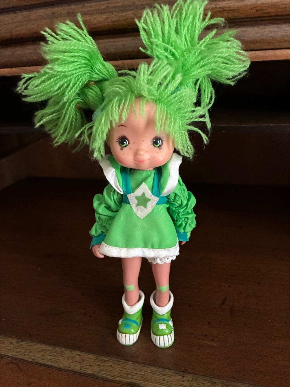 1983 Patty O Green Rainbow Brite Vintage 8" Doll Hallmark Cards Inc